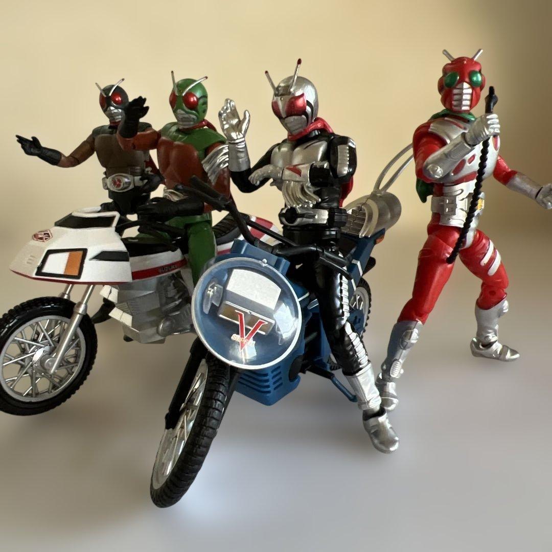 パ*ん様 SHODO X 仮面ライダー シン&Ｊ１５人ライダー勢揃い