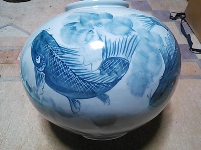 海青～★鯉／花器、壷
