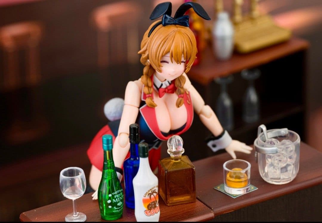 バニーガーデン　花奈　可動カラーレジンキット