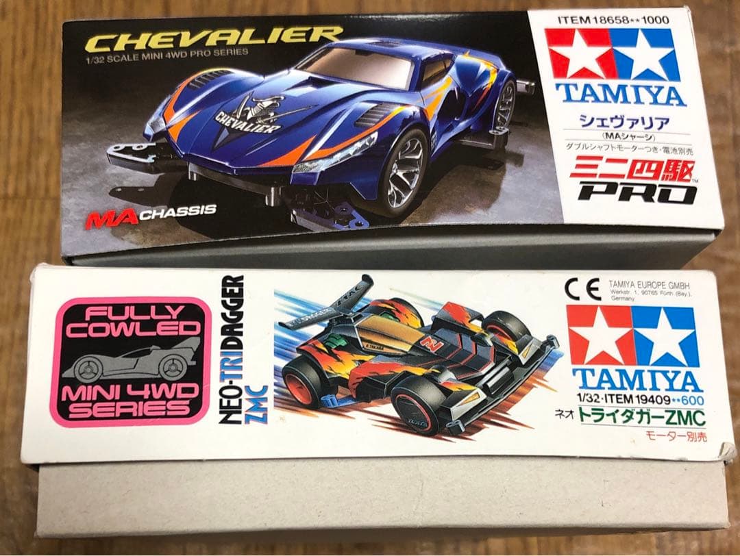 未組立/タミヤ　ミニ四駆　ネオトライダガーZMC /シェヴァリア(MAシャーシ)