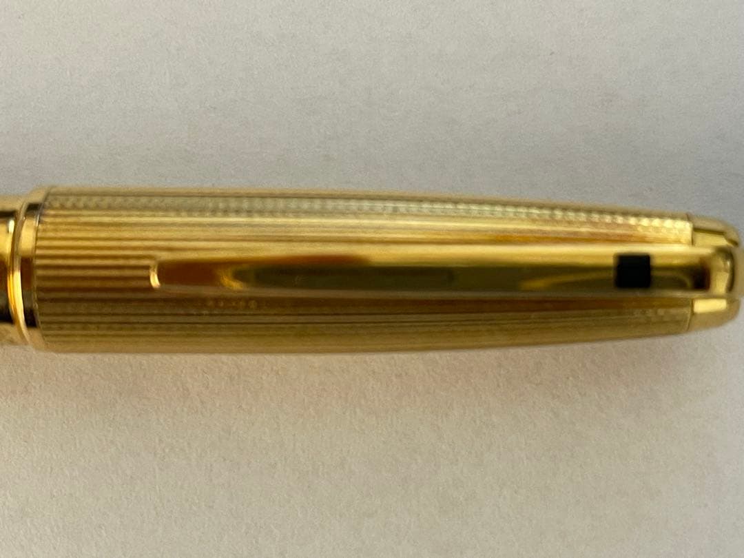 S.T Dupont オランピオ ゴールド ストライプボールペン