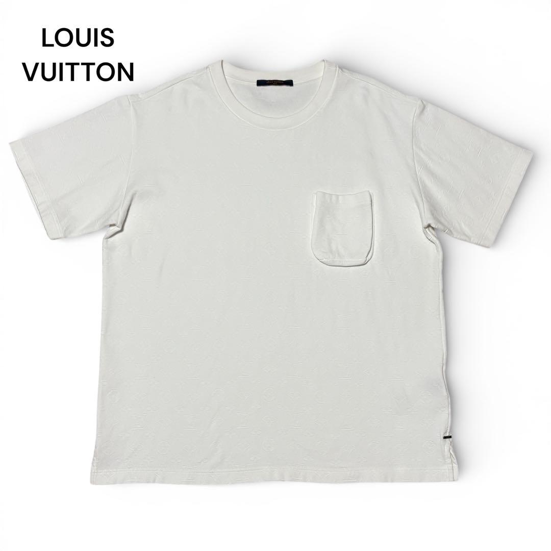 LOUIS VUITTON ヴィトン モノグラム 3Dポケット Tシャツ XL
