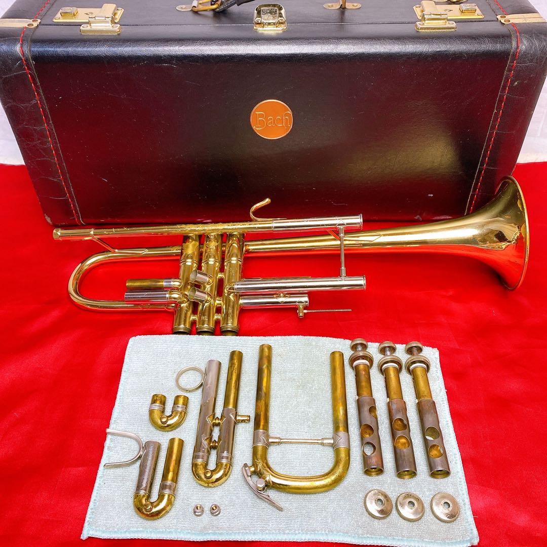 V.Bach stradivarius 37 トランペット マウスピース付き