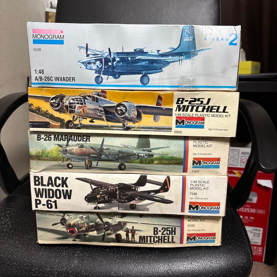 オ*チ様 MONOGRAM 1/48 プラモデルキット 5個セット