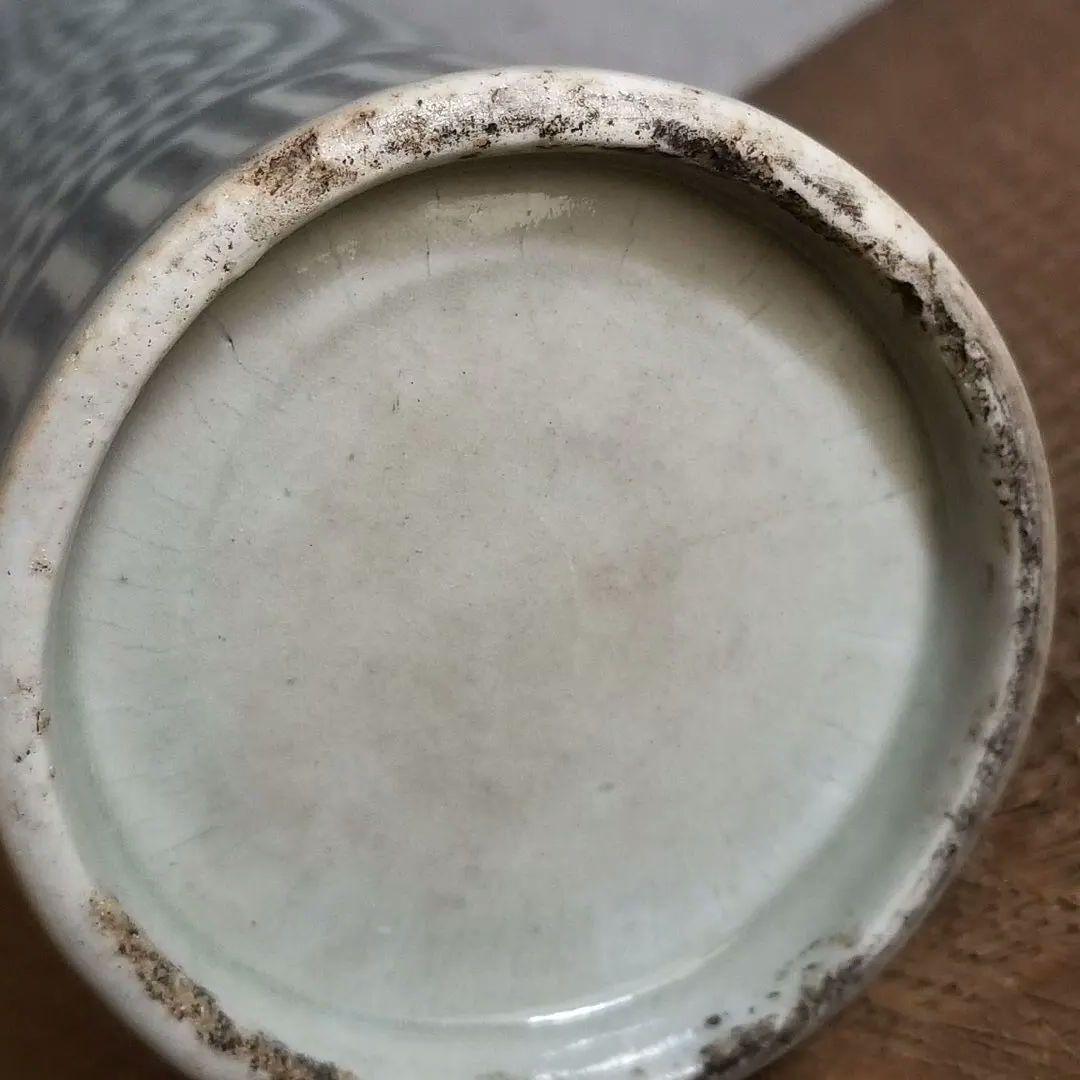古伊万里 蝋燭徳利 ろうそく 徳利 江戸時代 くらわんか 蛸唐草 酒器