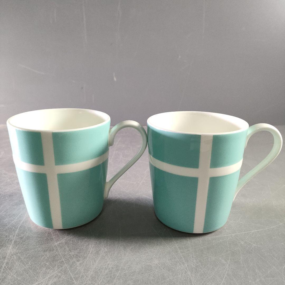 A906-7/TIFFANY＆Co./ブルーボックス ペアマグカップ/2客/