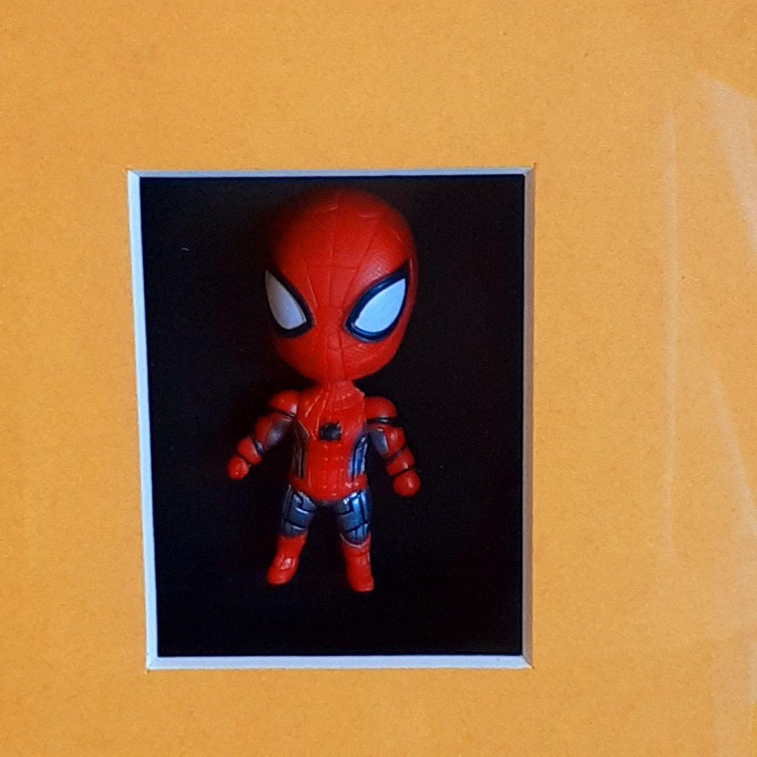希少　アートパネル　MARVELCOMICS　マーベルヒーローズ　フィギュア付