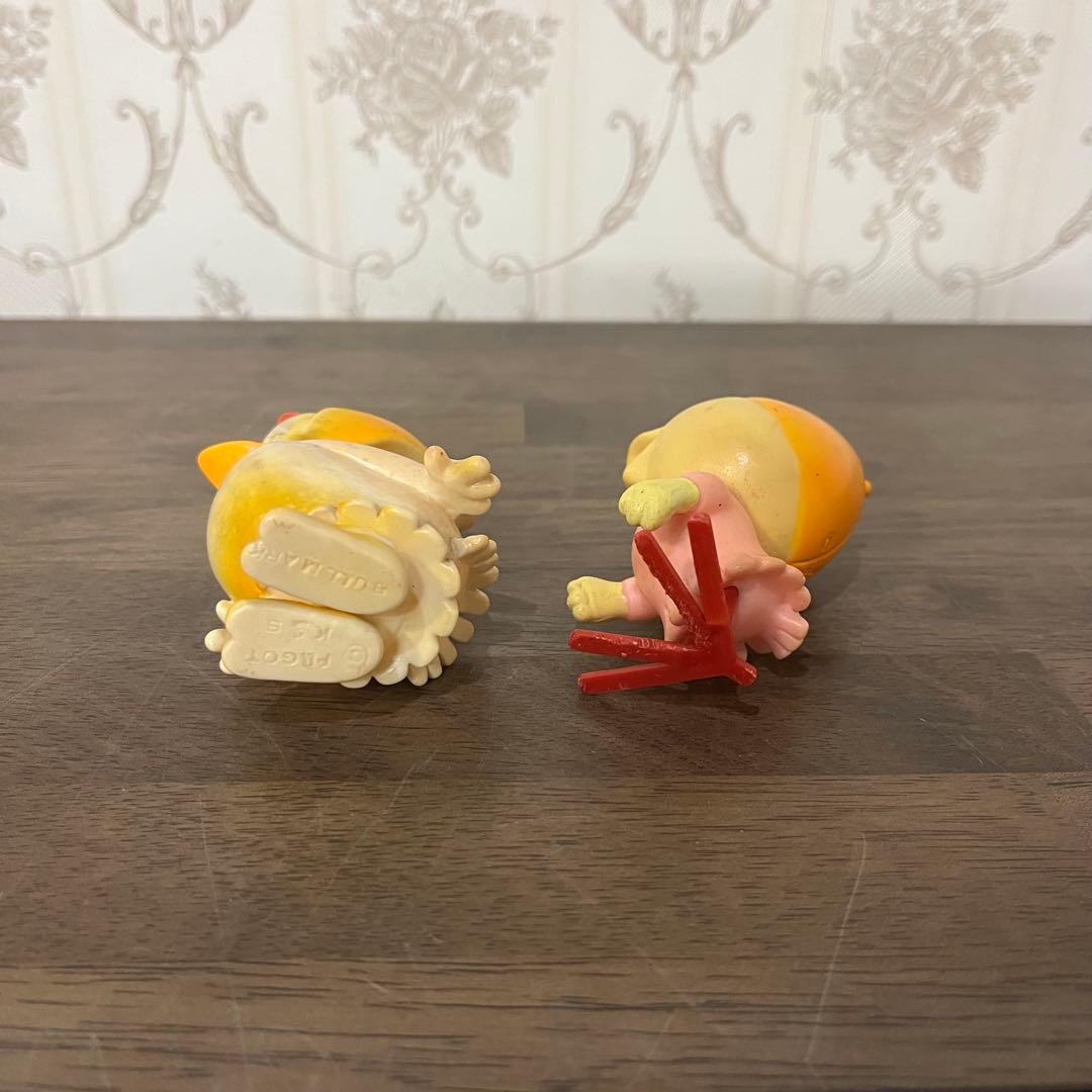 【アンティーク】ブルマァク カリメロ チェシラ＆プリシラ ソフビ人形 2体まとめ