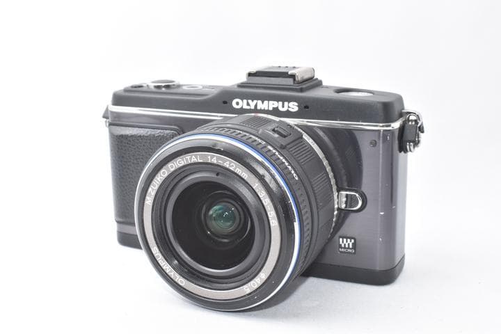 オリンパス OLYMPUS PEN E-P2 ブラック レンズキット