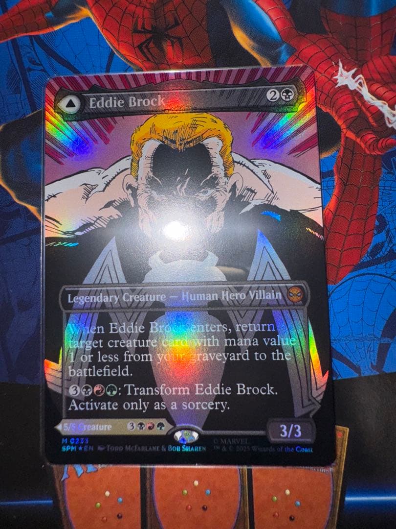MTG エディ・ブロック / ヴェノム　クラシックコミック　foil