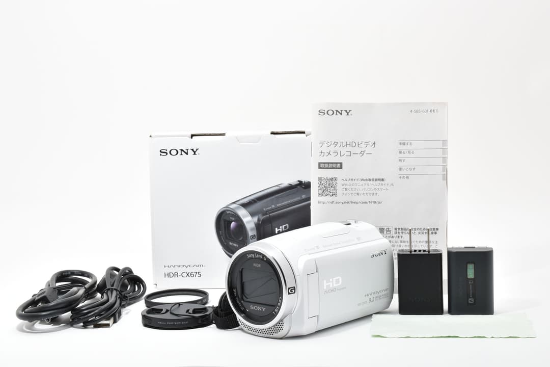 ■ほぼ新品■ ソニー HDR-CX675 ビデオカメラ #C579