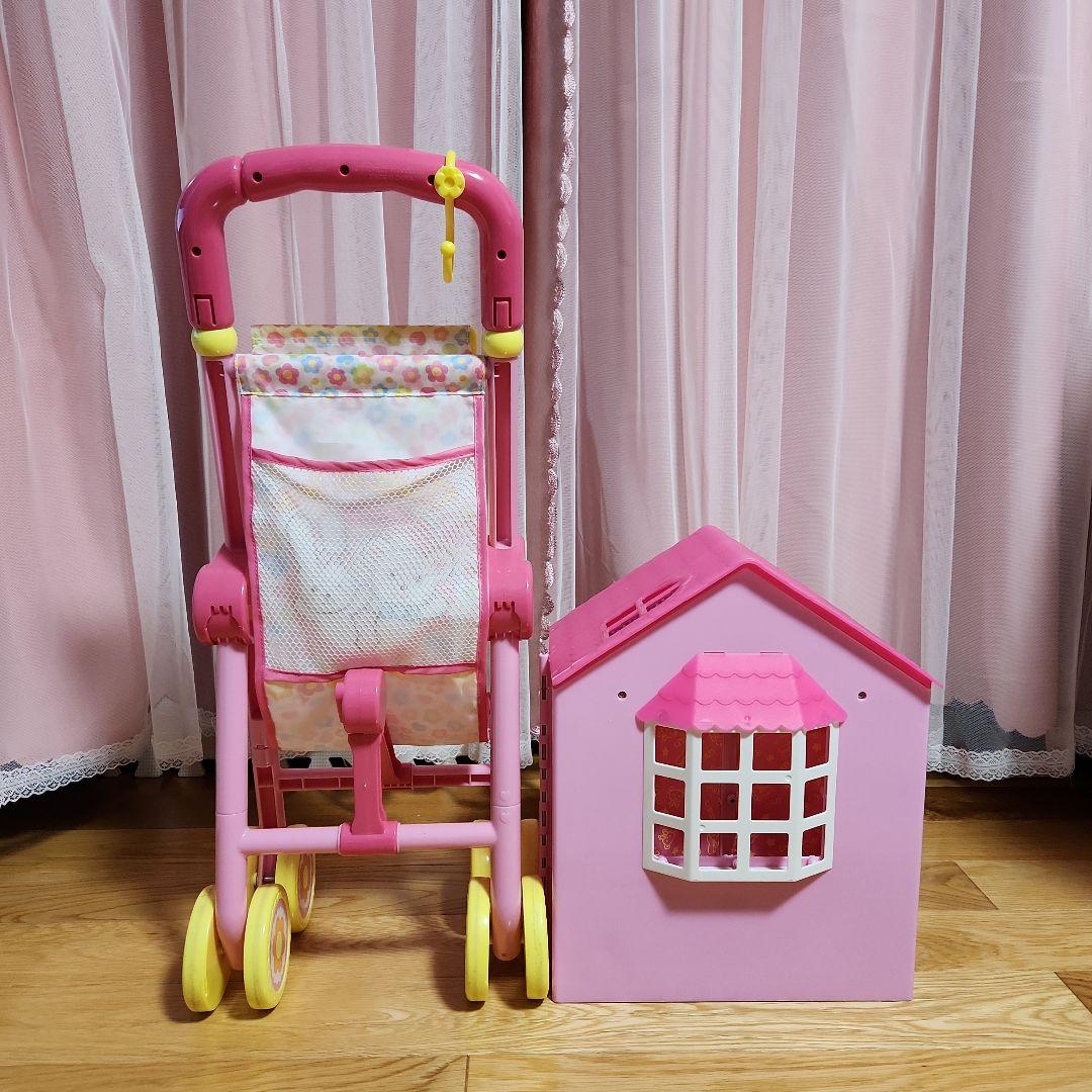メルちゃん　なかよしハウス　おうち　ベビーカー