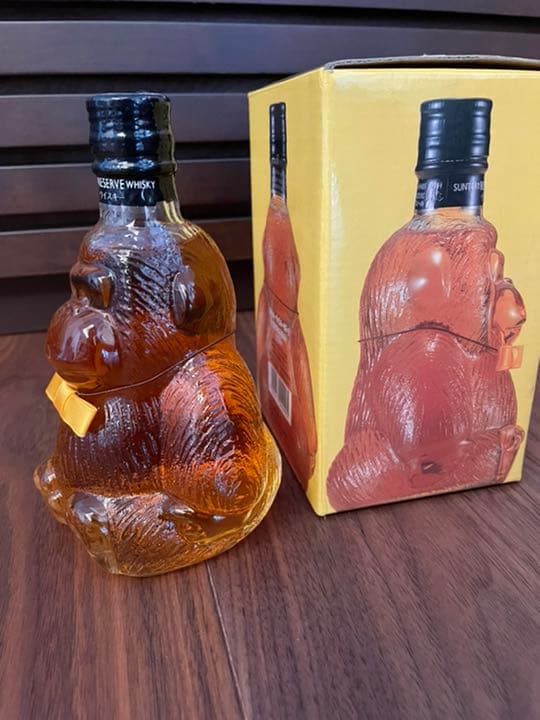 サントリーウィスキー響マーク　ゴリラボトル　終売品古酒未開封