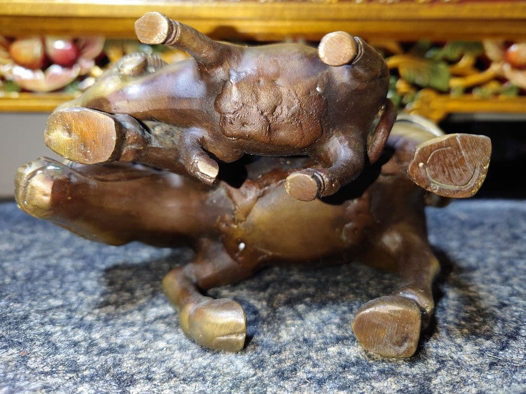 牛の置物