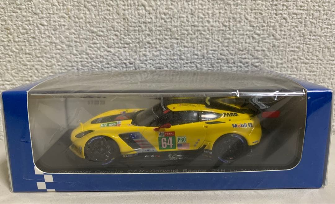 1/43 Chevrolet Corvette C7.R ルマン2018