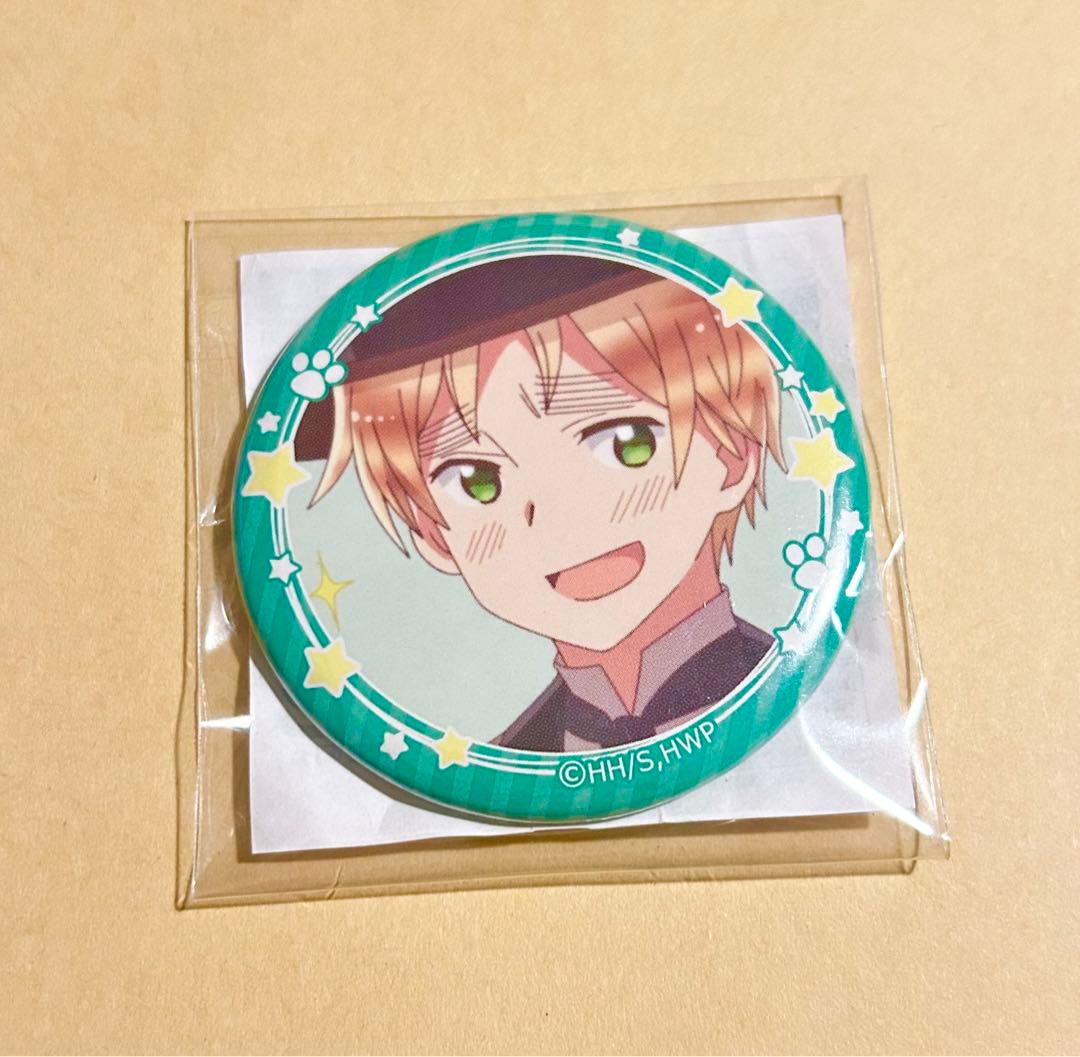 イギリス 缶バッジ　ヘタリア　ナンジャタウン　パスタくじ