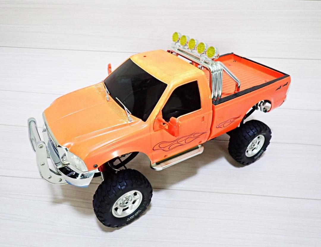 即走行可能 1/10 タミヤ フルセット フォード F-350 ハイリフト