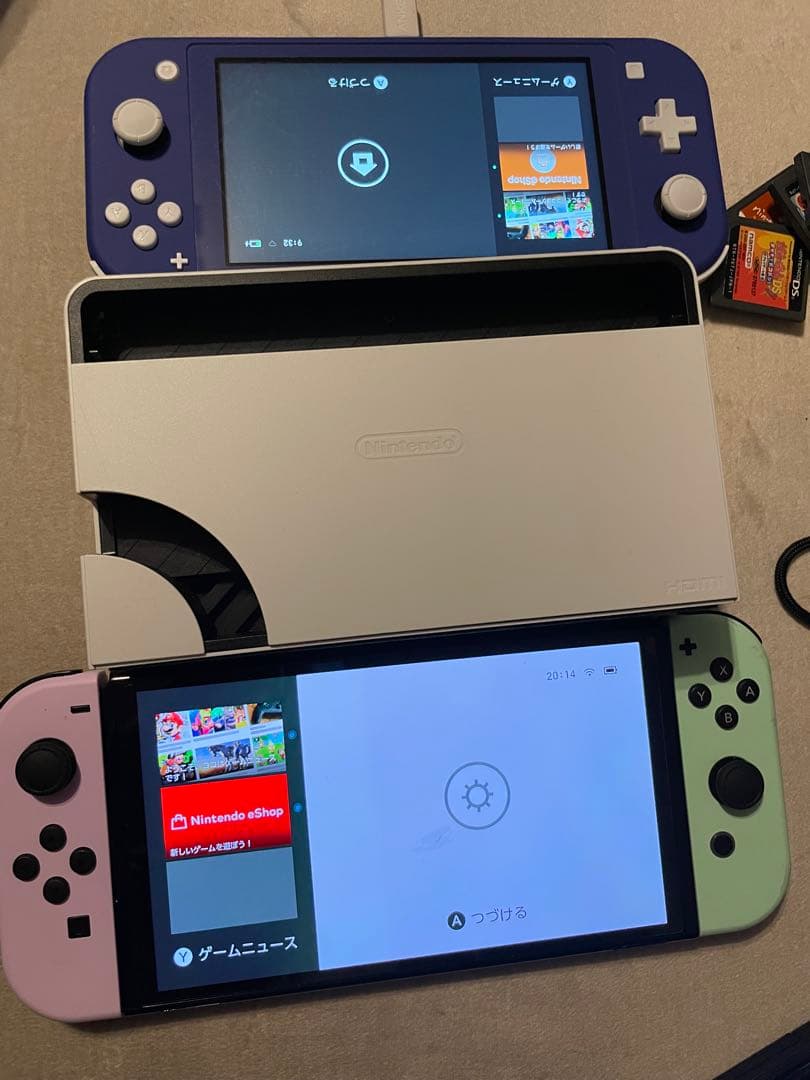 Nintendo Switch Light DS Light アドバンスset