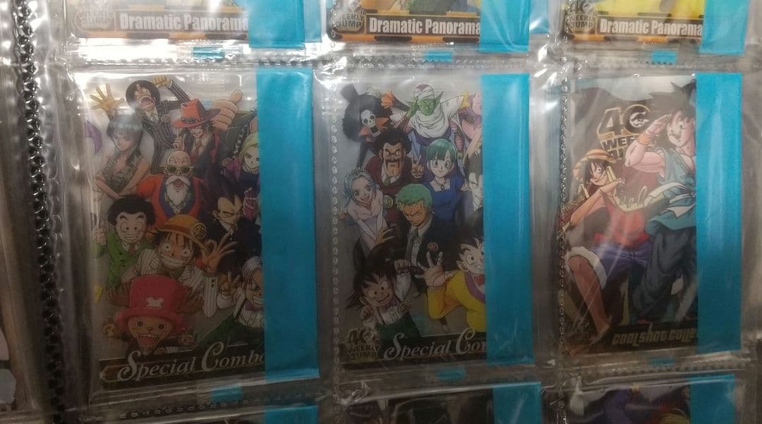 【期間限定特売】ドラゴンボール×ONE PIECE 40周年限定カード全種類