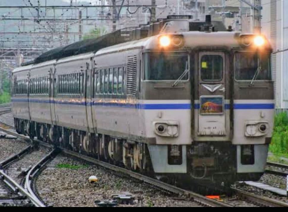 限定1品　JR西日本キハ181系　はまかぜ・かにカニはまかぜ　行先表示幕（側面）