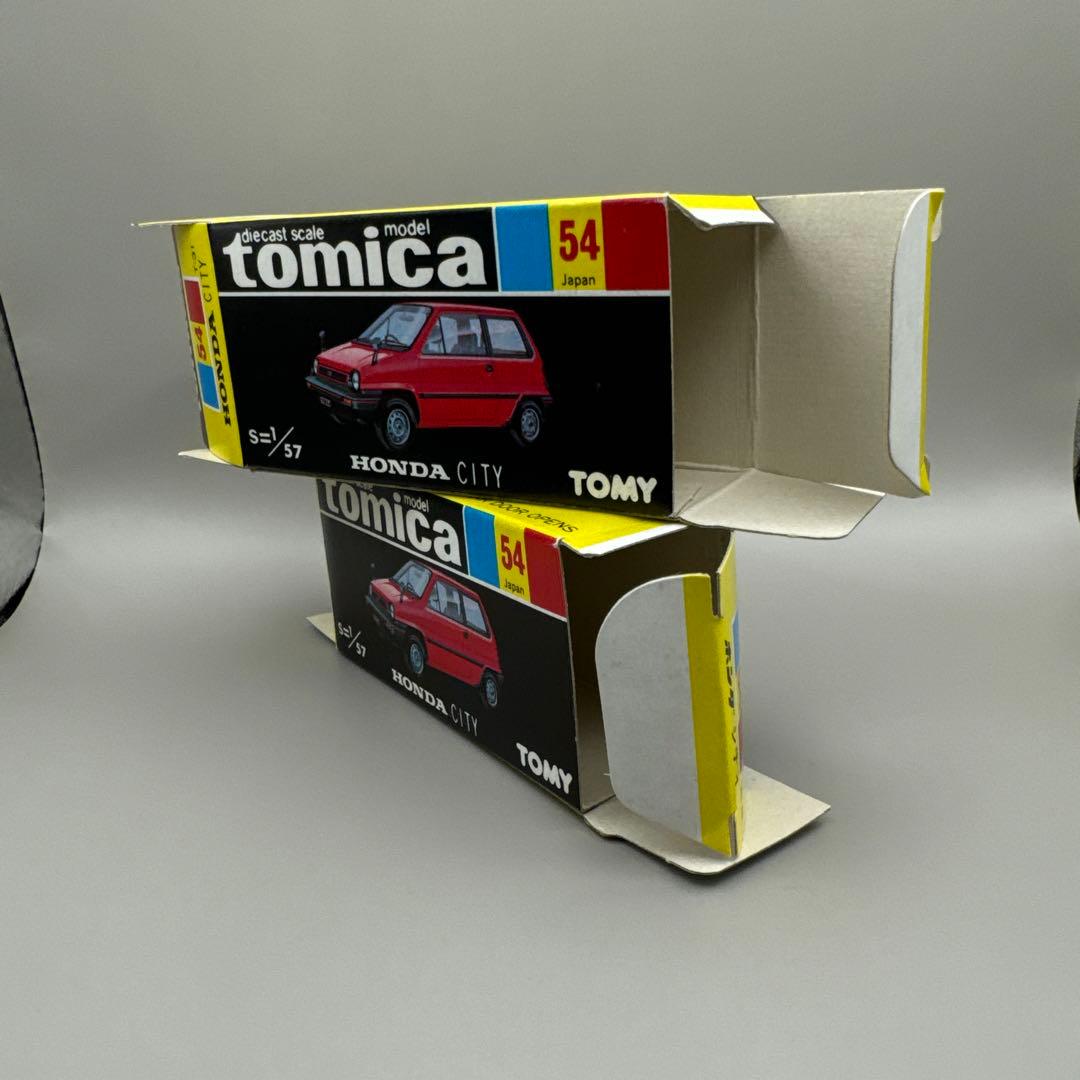 トミカ黒箱54-3ホンダシティ・シティフェア販売商品6台(1982 年9月開催)