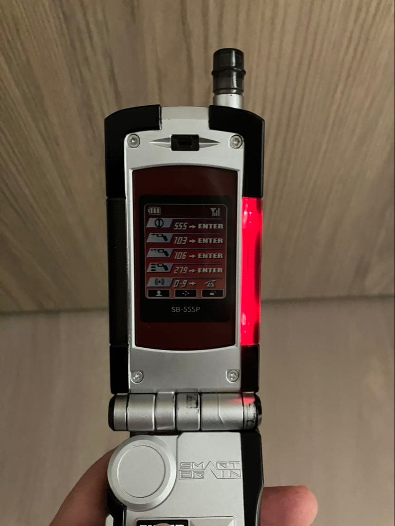 仮面ライダー555 DXファイズドライバー　 ファイズギアセット 555お面