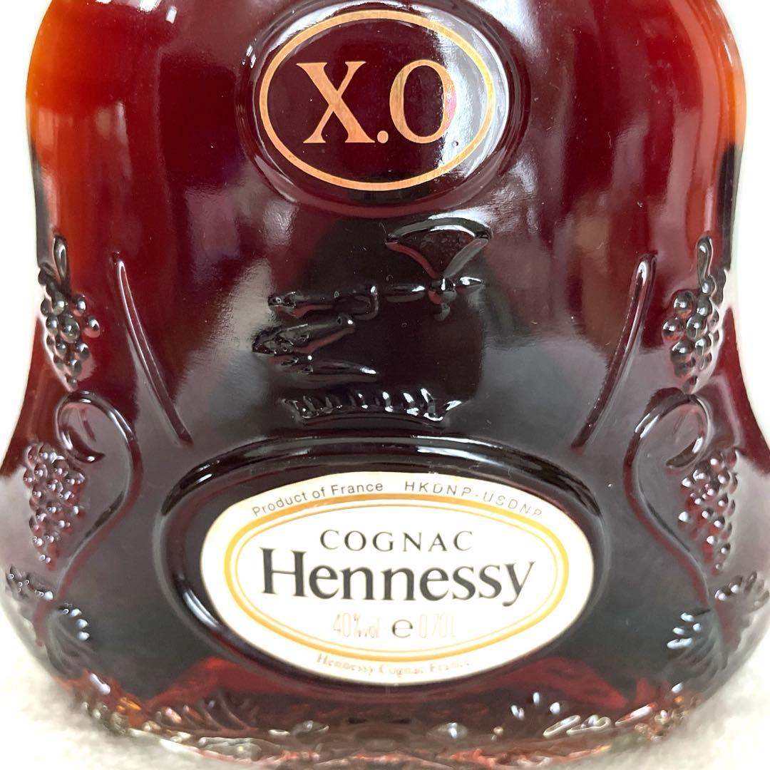 ヘネシーXO 金キャップ　クリアボトル　ブランデー　コニャック　　700ml
