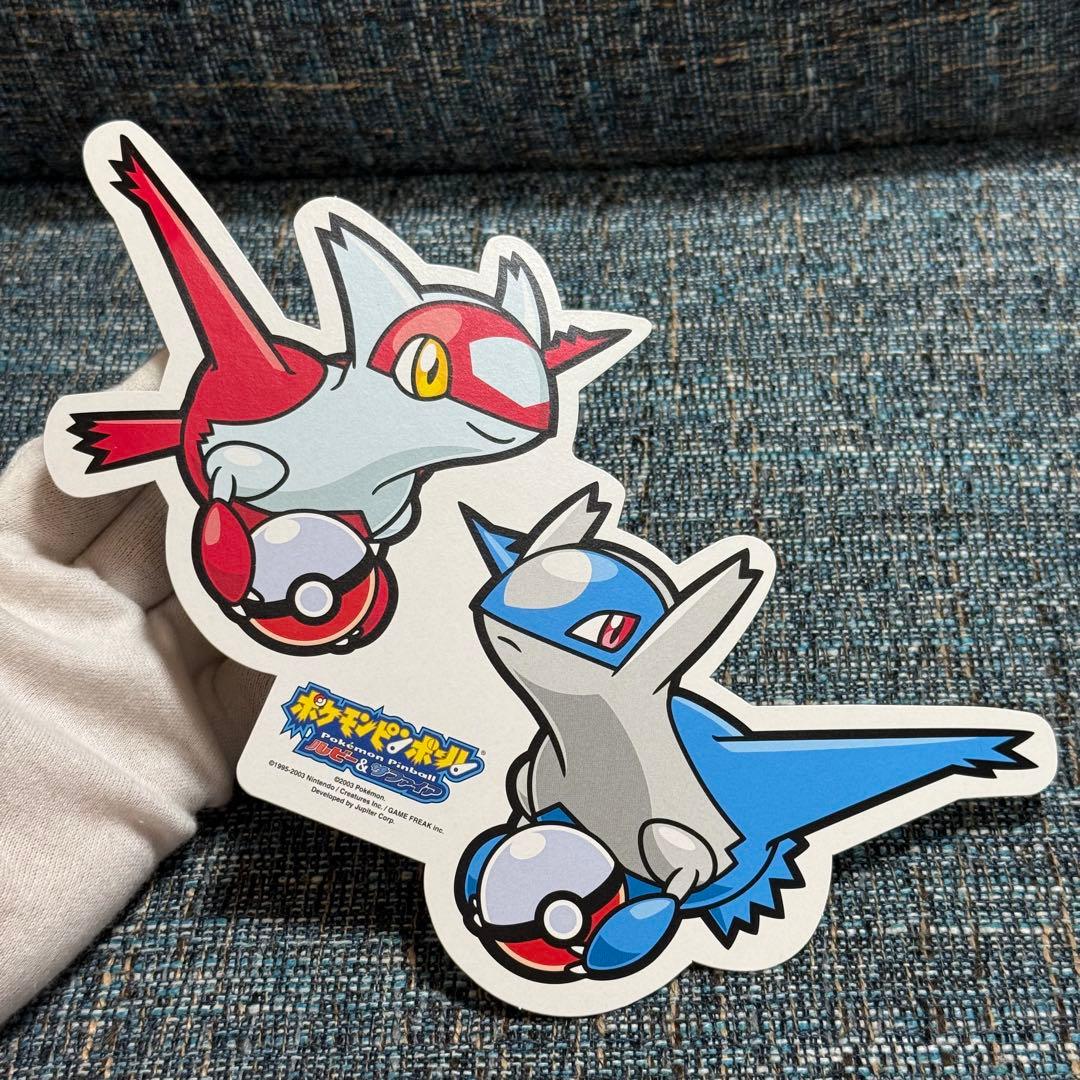 【希少☆美品】ポケモン ピンボール ルビー＆サファイア 店頭販促用POP