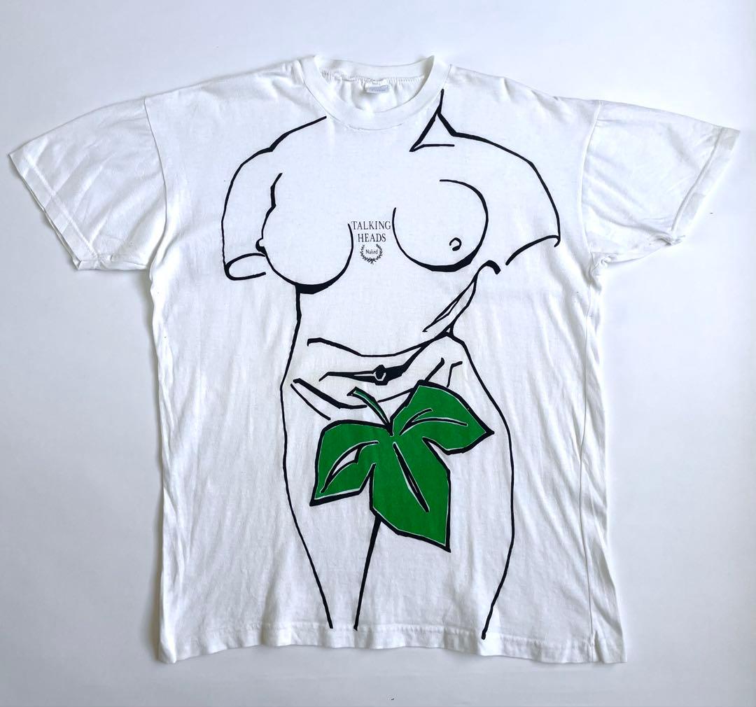 1988 TALKING HEADSトーキングヘッズ NAKED販促用Tシャツ