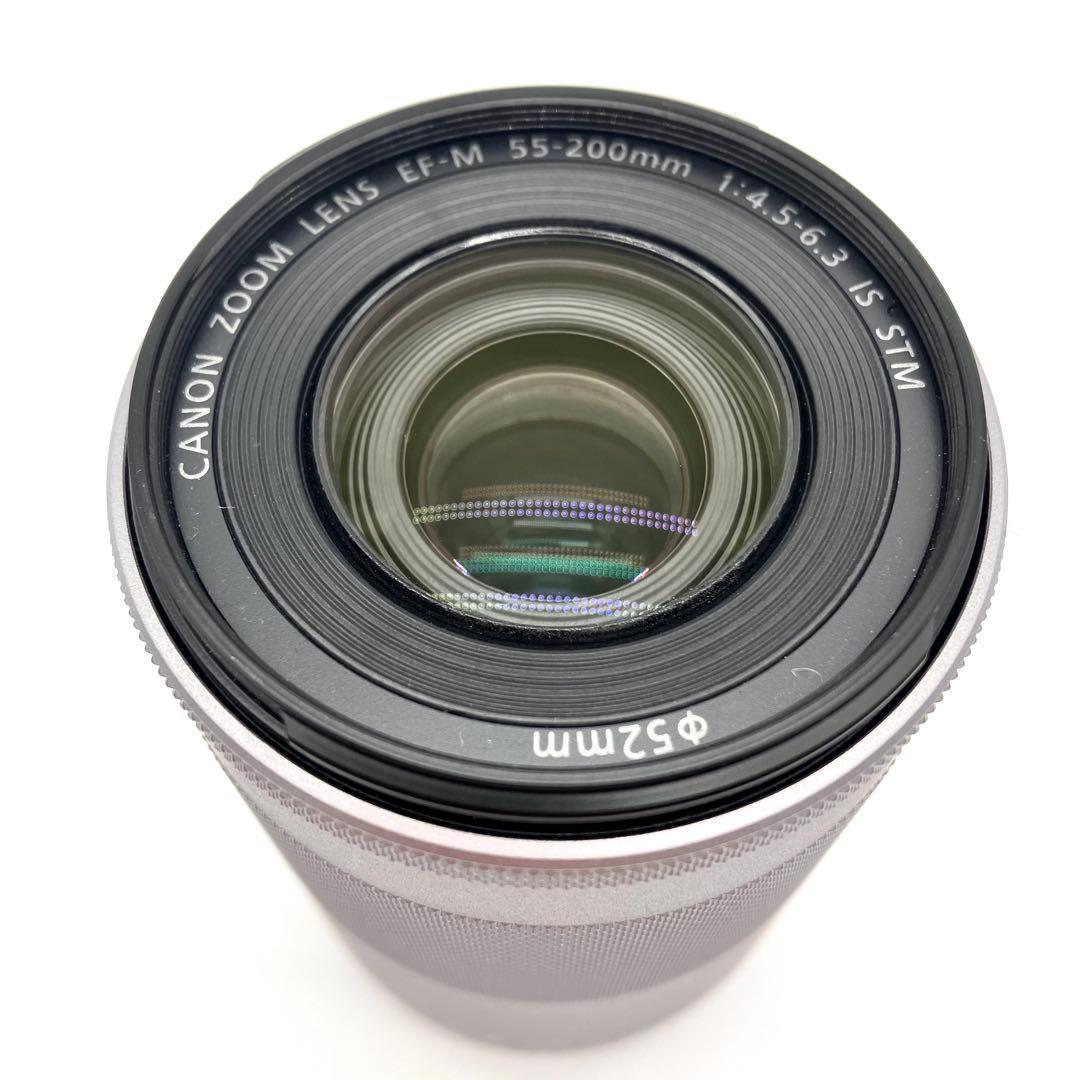 Canon EF-M 55-200mm F4.5-6.3 IS STM シルバー