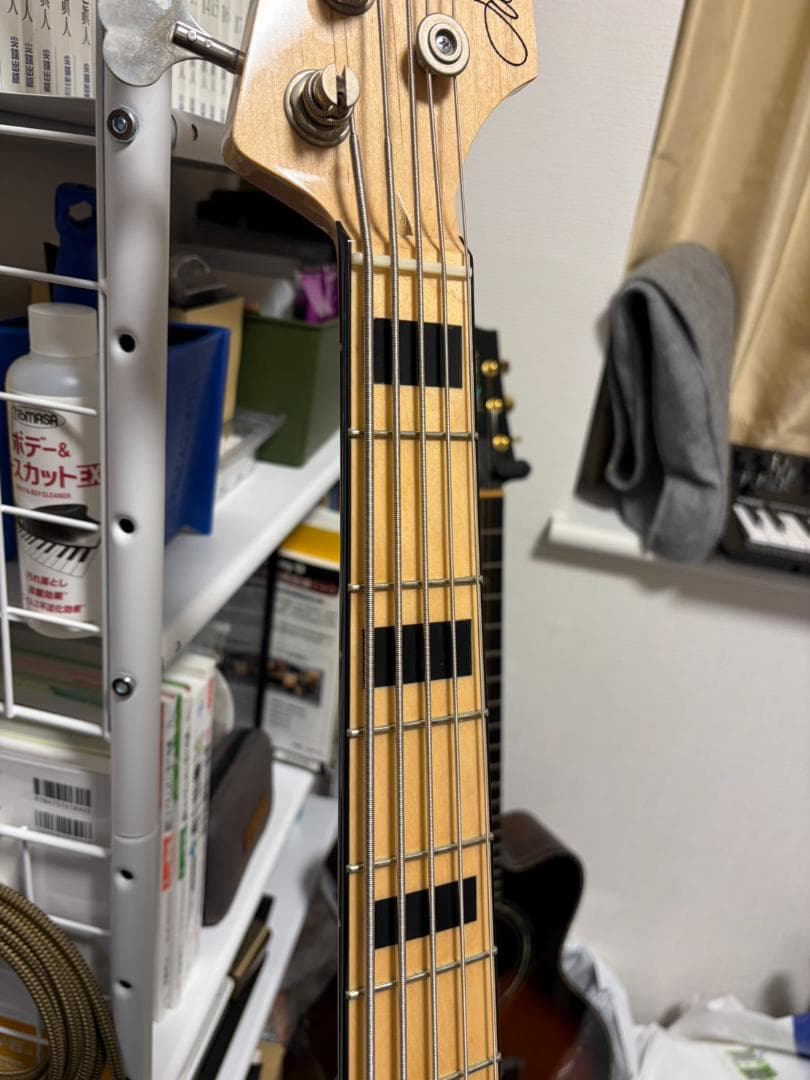J.W.Black Guitars JWP-JP-JBV 五弦ジャズベース