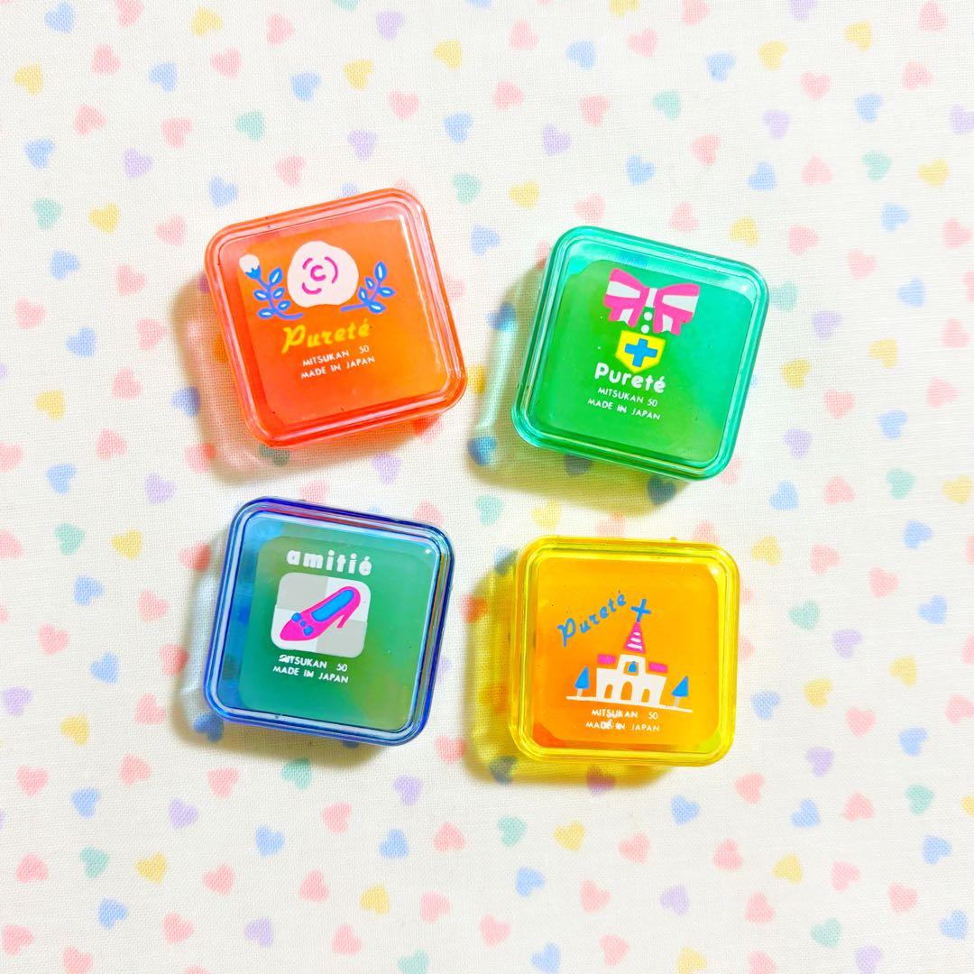 昭和　レトロ　ファンシー　ケース入り　消しゴム