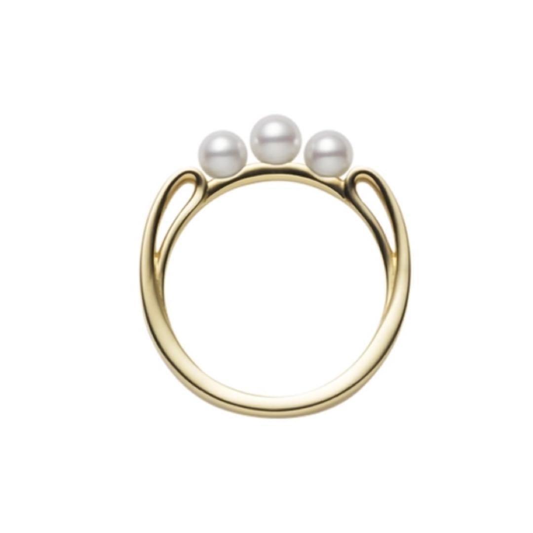 MIKIMOTO ベビーパールリング 9号