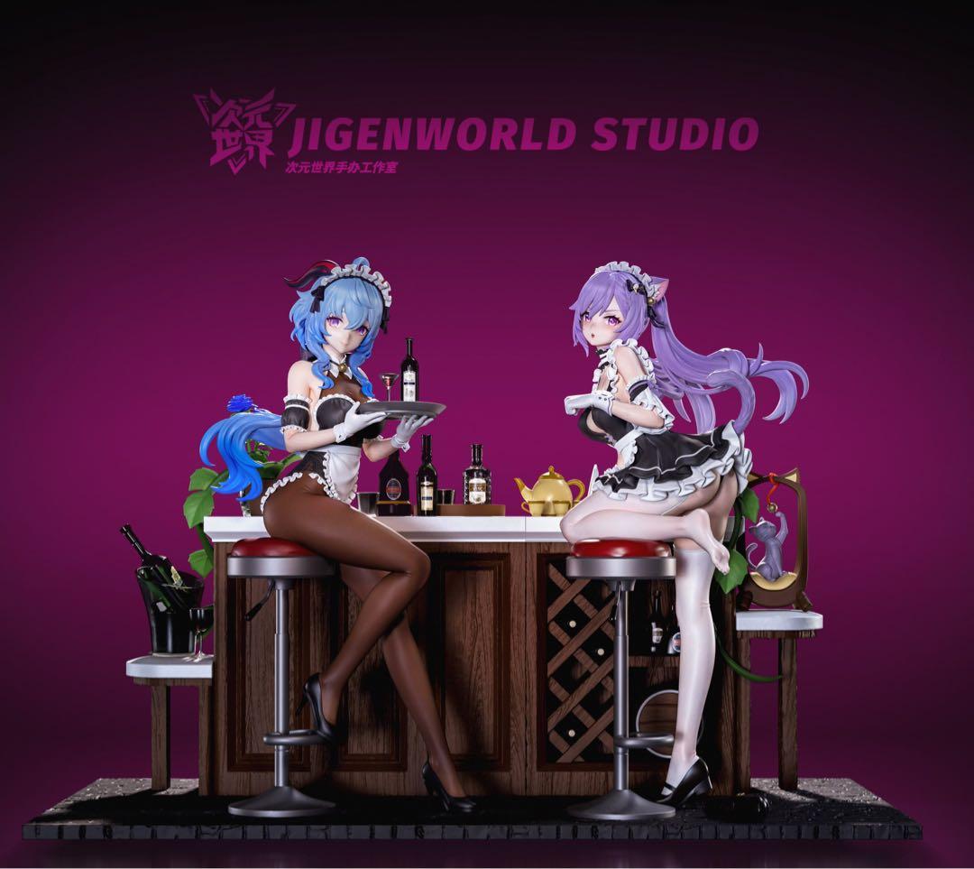 原神 甘雨 ＆刻晴 フィギュア ガレージキット 新品