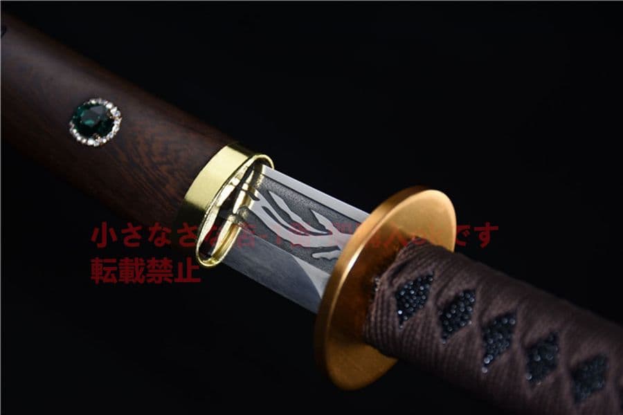 武具　刀装具　日本刀　模造刀 居合刀 柳葉曲げ刃