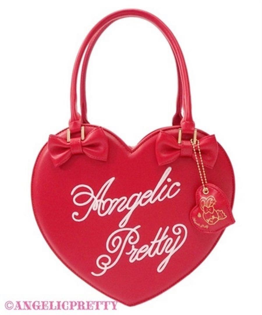 Angelic Pretty ハート型ロゴバッグ