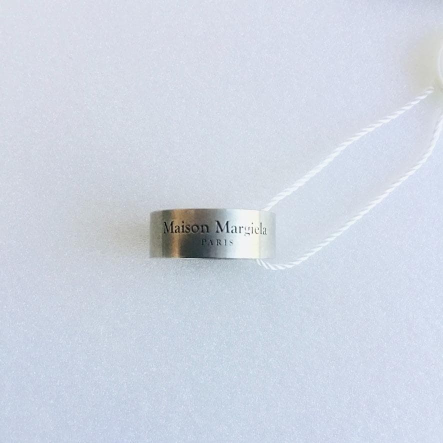 新品 Maison Margiela ロゴ リング メゾン マルジェラ 箱付き