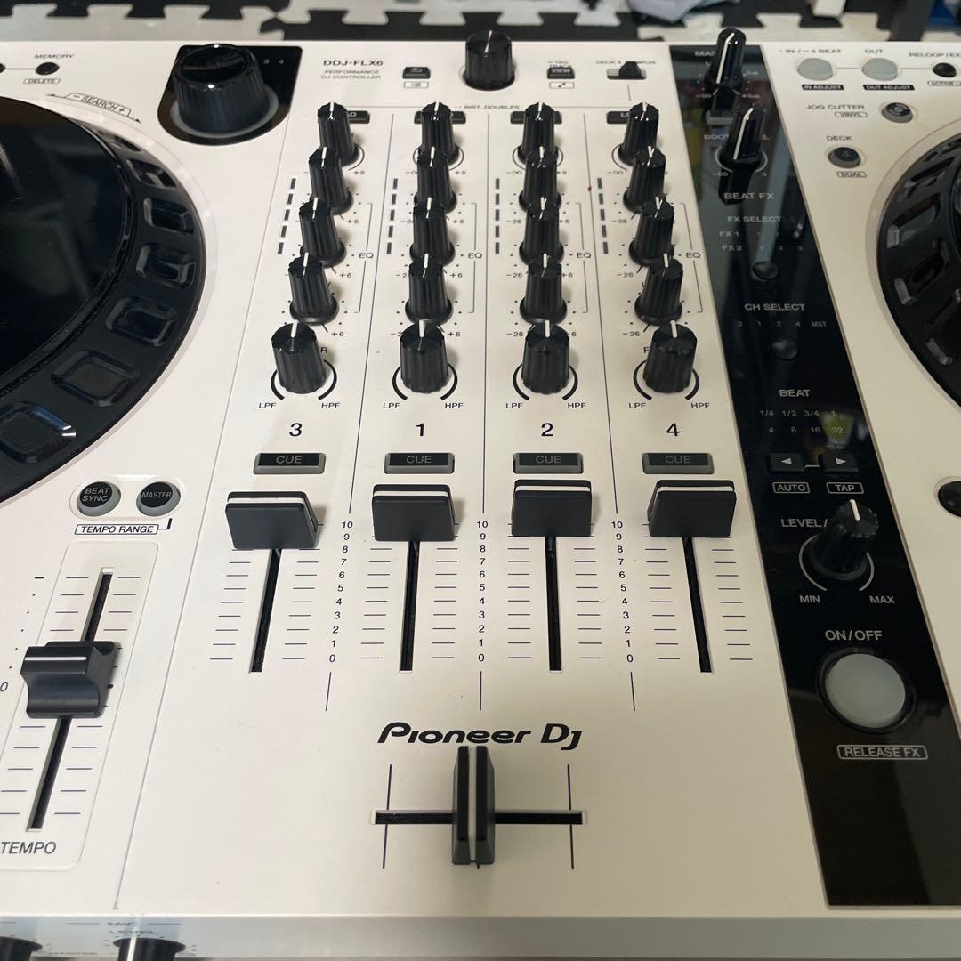 夜*音様 PIONEER DJ DDJ FLX6 W