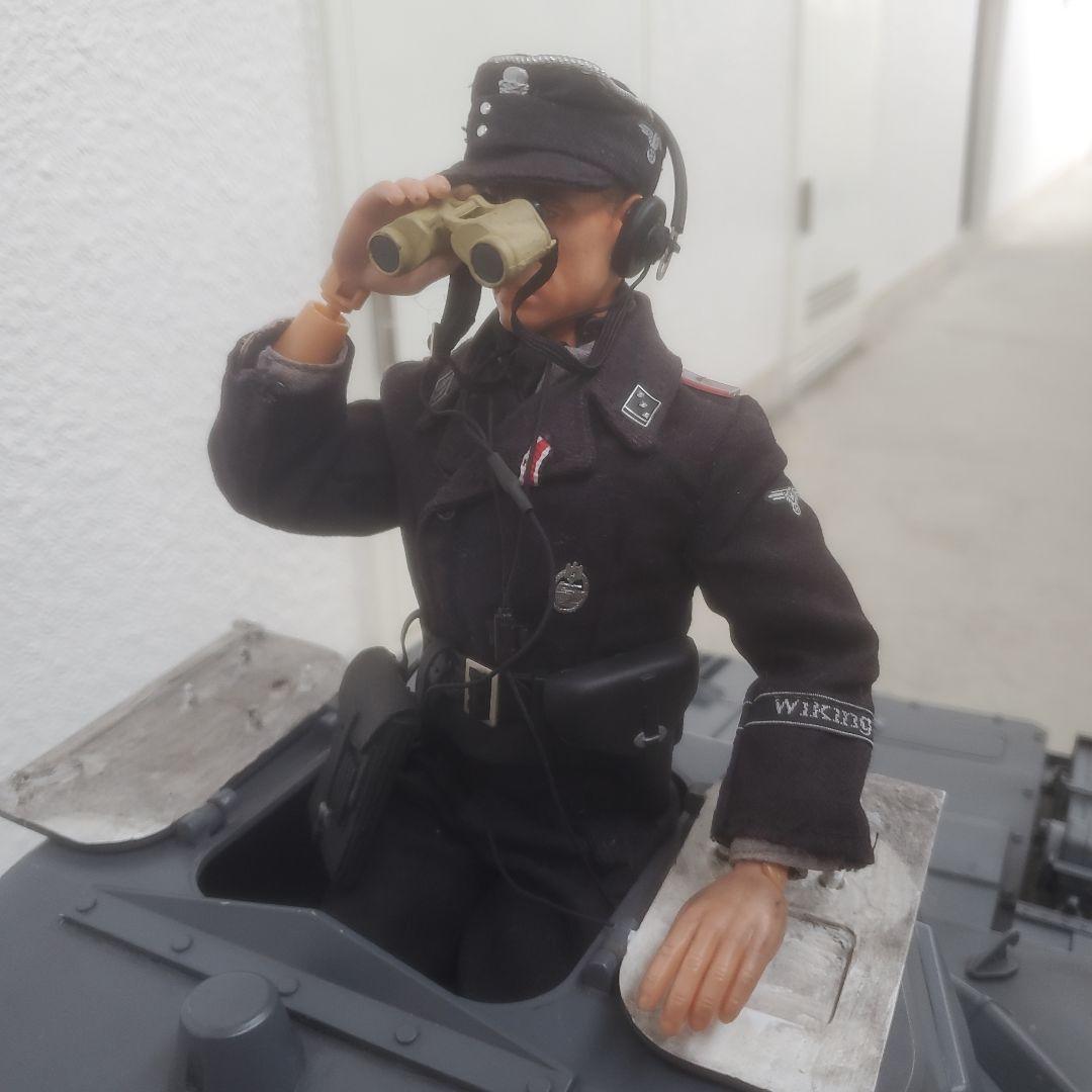 1/6スケール ドイツ軍戦車 模型 軍人フィギュア付き　値下げ交渉可