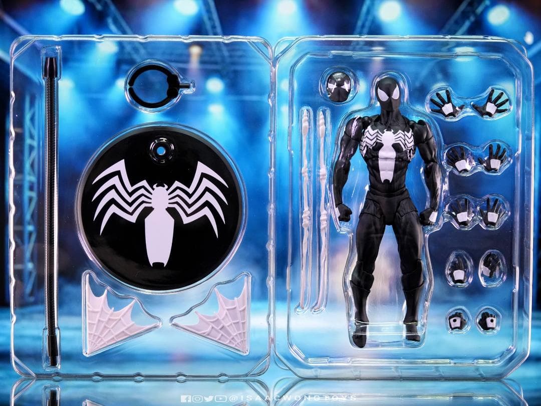 MESS TOYSブラックスーツ スパイダーマン 1/12スケール 新品未開封