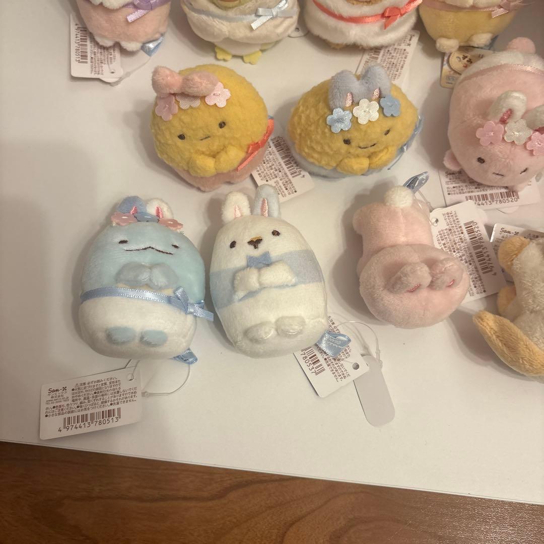 すみっコぐらし ふしぎなうさぎのおにわ てのりぬいぐるみ コンプセット