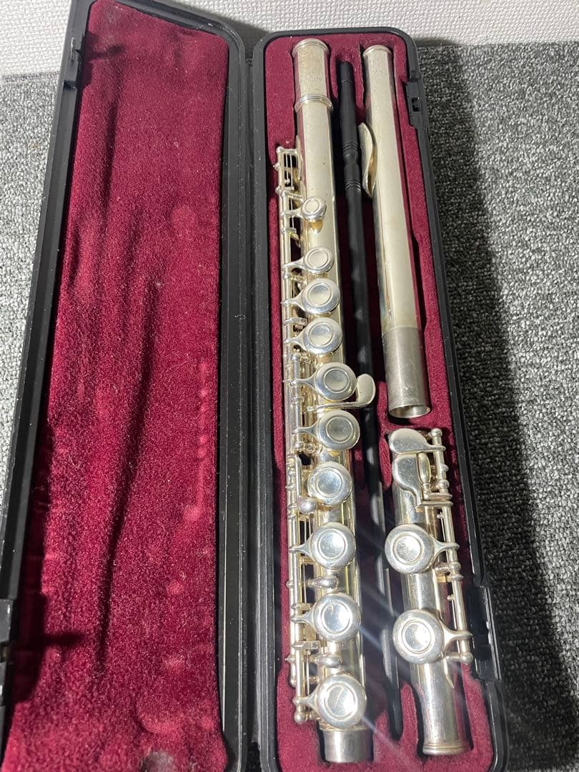 Yamaha フルート 221 シルバー ケース付き