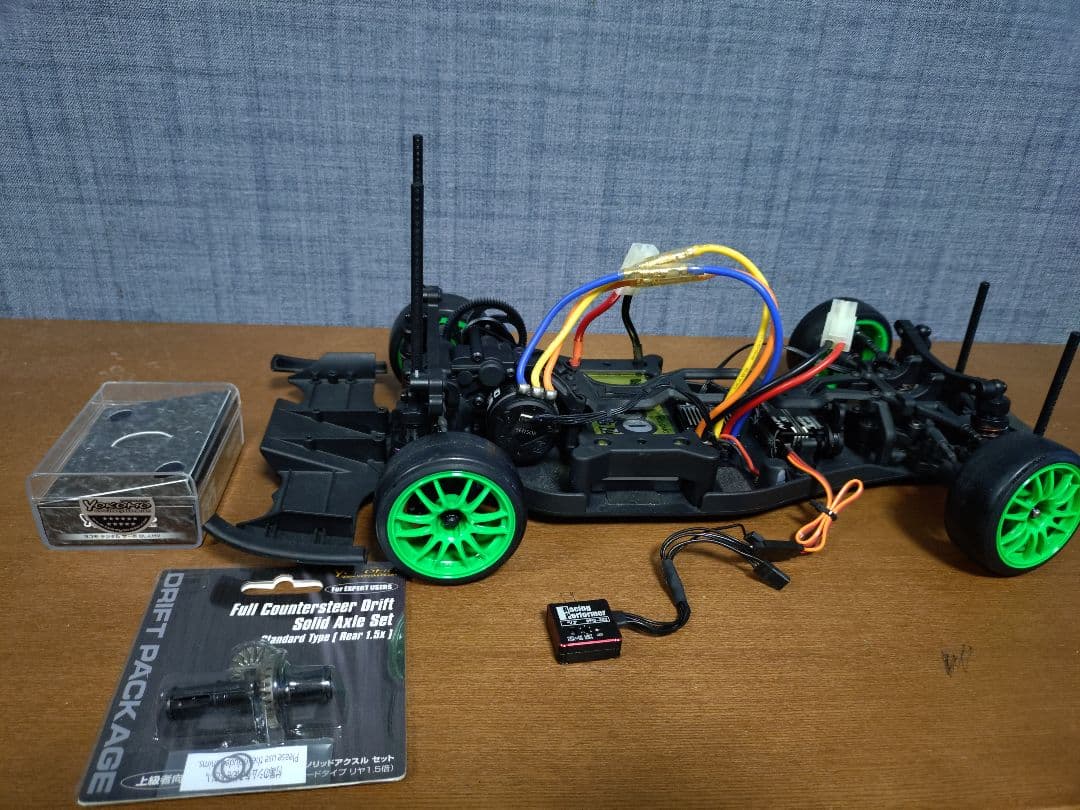 ヨコモYD−2E、 ブラシレスモーター、サーボ、ジャイロ、バッテリー