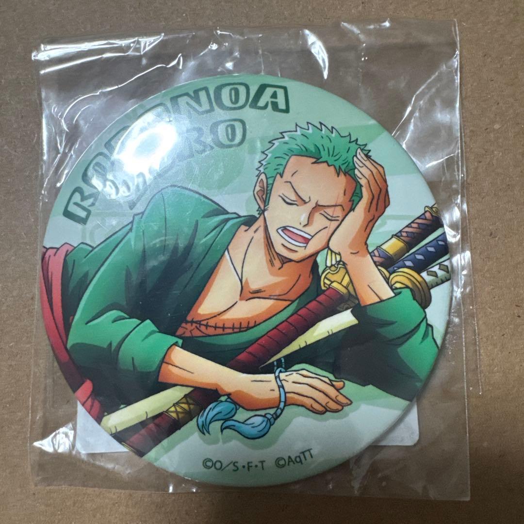 ゾロ 缶バッジ　お昼寝