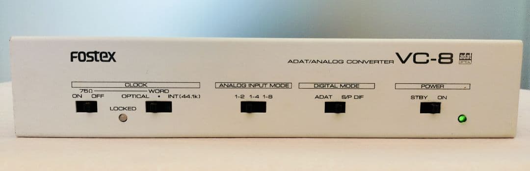 Fostex VC-8 ADAT/アナログコンバータ