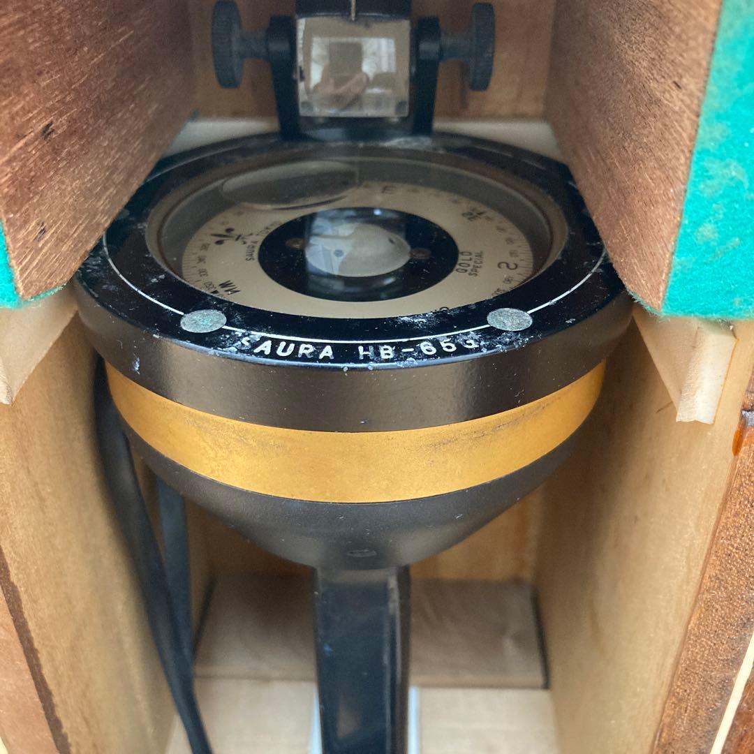 航海ハンドコンパス船舶用アンティーク羅針盤SAURA 佐浦羅針盤ブラケット付