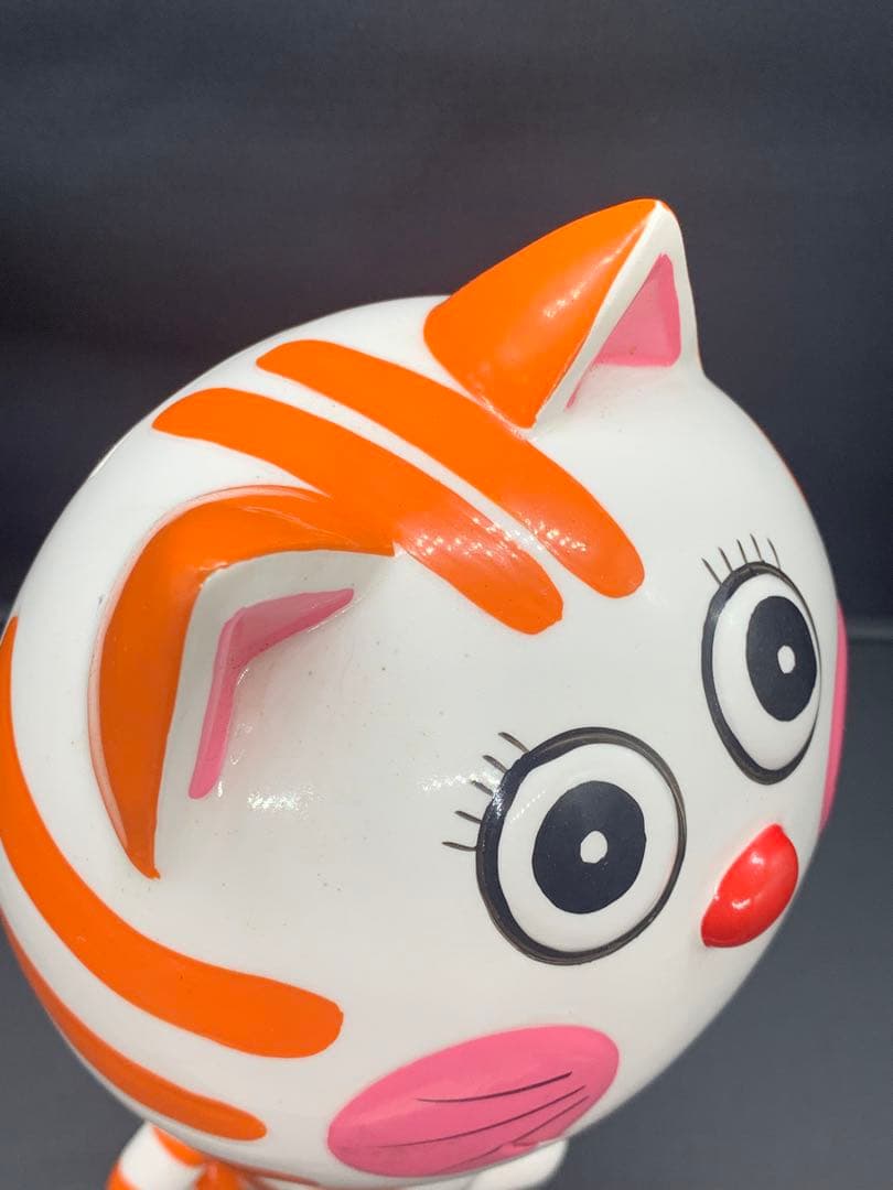内藤ルネ　猫　箱入り　陶器　貯金箱