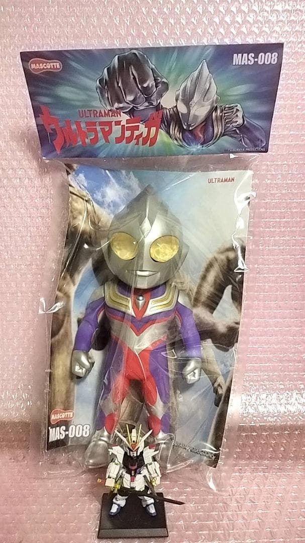 24cm ウルトラマンティガ ソフビ MAS-008 ULTRAMAN