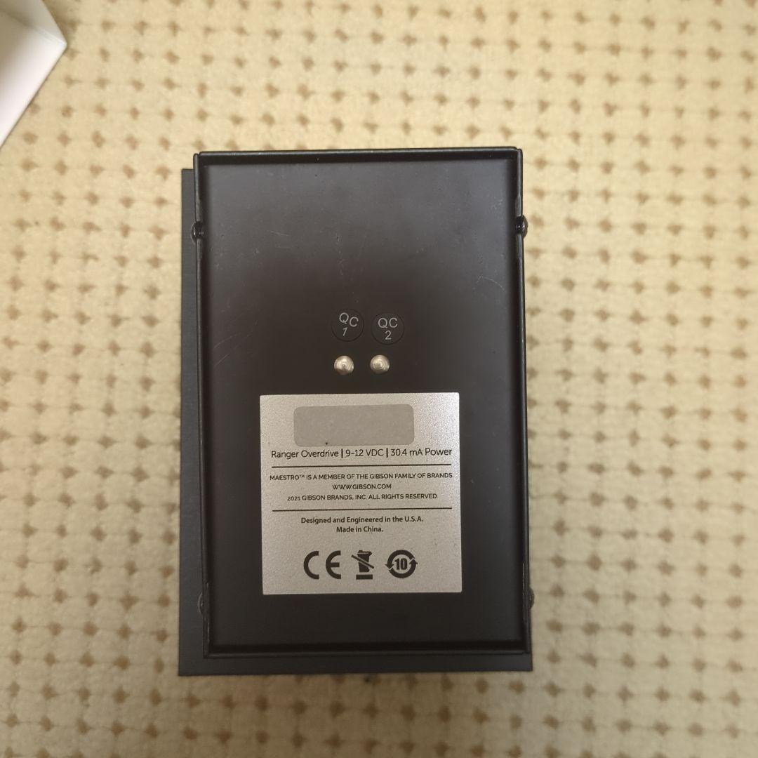 Maestro Ranger Overdrive ギターエフェクター