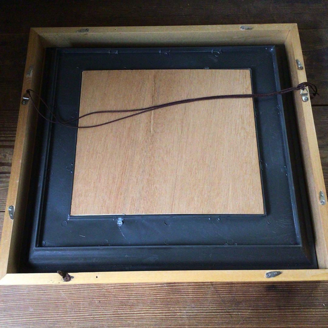 No3341額装　在銘　宗完「上高地」肉筆　彩色紙本　共シール　紙箱付　送料無料